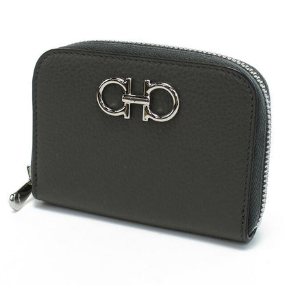 フェラガモ 小銭入れ レディース ブランド FERRAGAMO 22-0406 グレー 財布 FER22-0406031