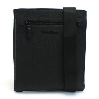 フェラガモ 斜め掛け ショルダーバッグ メンズ ブランド FERRAGAMO イタリア 24-0131 ブラック バッグ FER24-0131011