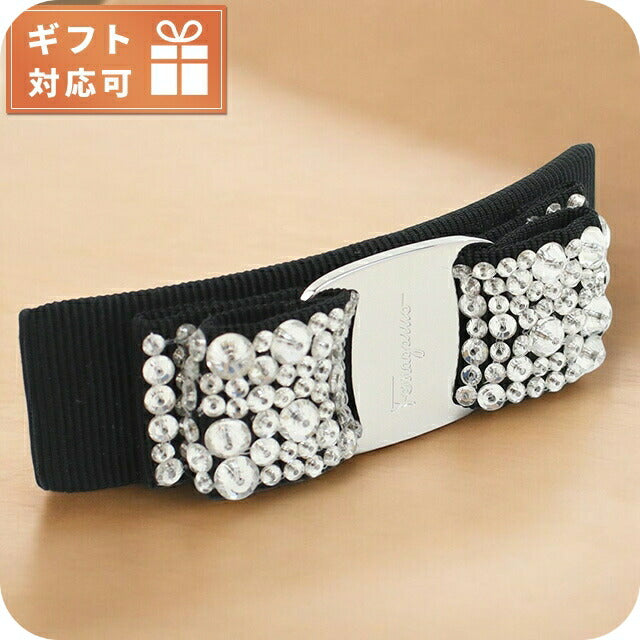 フェラガモ バレッタ レディース ブランド FERRAGAMO イタリア 34-2759 ブラック ヘアアクセサリー FER34-2759011