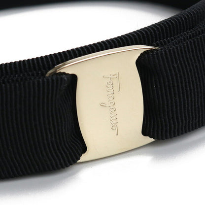 フェラガモ カチューシャ レディース ブランド FERRAGAMO イタリア 34-4311 BLACK ブラック ヘアアクセサリー FER34-4311011