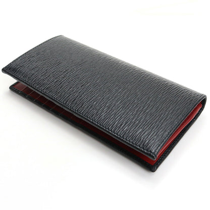 フェラガモ 長財布ニ折小銭入付き メンズ PEBBLE CALF カーフ イタリア 66-A069 ブラック 財布 FER66-A069031