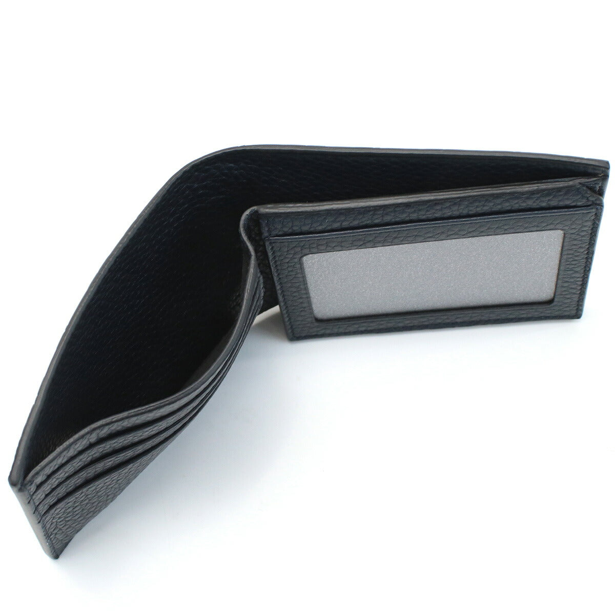 フェラガモ 二折財布 メンズ PEBBLE CALF カーフ イタリア 66-A144 ネイビー系 財布 FER66-A144021