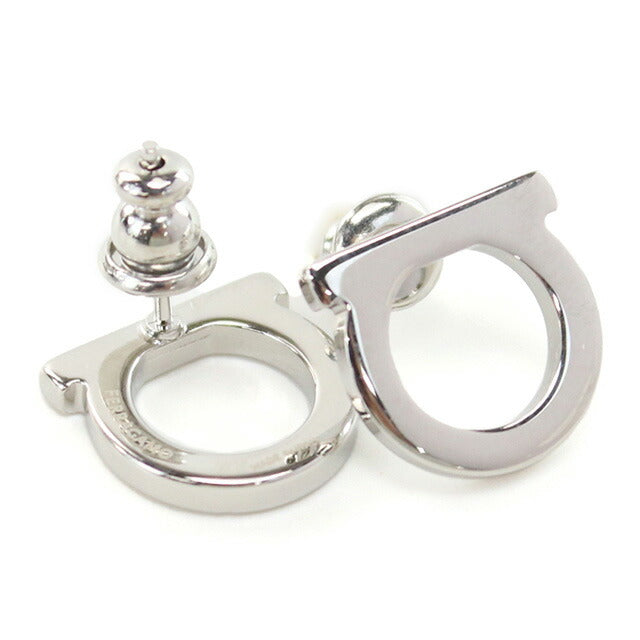 フェラガモ ピアス レディース ブランド FERRAGAMO イタリア 76-0119 SILVER シルバー系 アクセサリー FER76-0119021