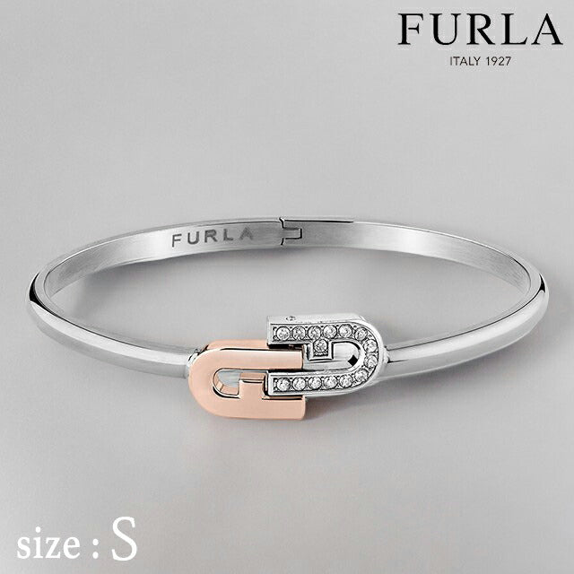 フルラ バングル レディース ブランド アーチ ダブル バングル FJ0116BTS シルバー ピンクゴールド アクセサリー FJ0116BTS