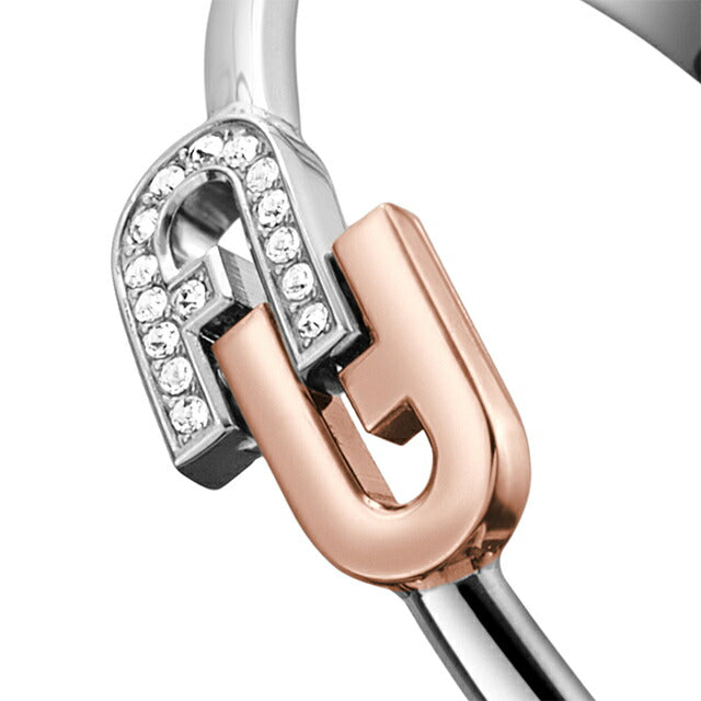 フルラ バングル レディース ブランド アーチ ダブル バングル FJ0116BTS シルバー ピンクゴールド アクセサリー FJ0116BTS