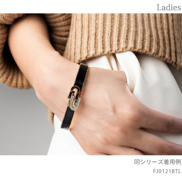 フルラ バングル レディース ブランド ARCH BANGLE Lサイズ ステンレススチール FJ0121BTL FJ0121BTL