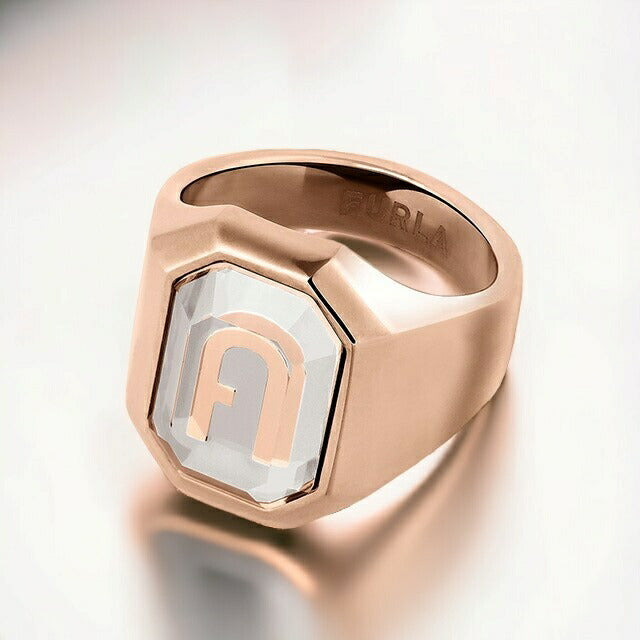フルラ リング レディース ブランド OCTAGONAL RING 10号 ステンレススチール FJ0303RT0 ピンクゴールド シルバー アクセサリー FJ0303RT0