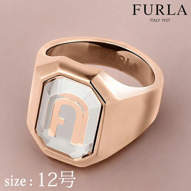 フルラ リング レディース ブランド オクタゴナル リング ステンレススチール FJ0303RT2 ピンクゴールド アクセサリー FJ0303RT2