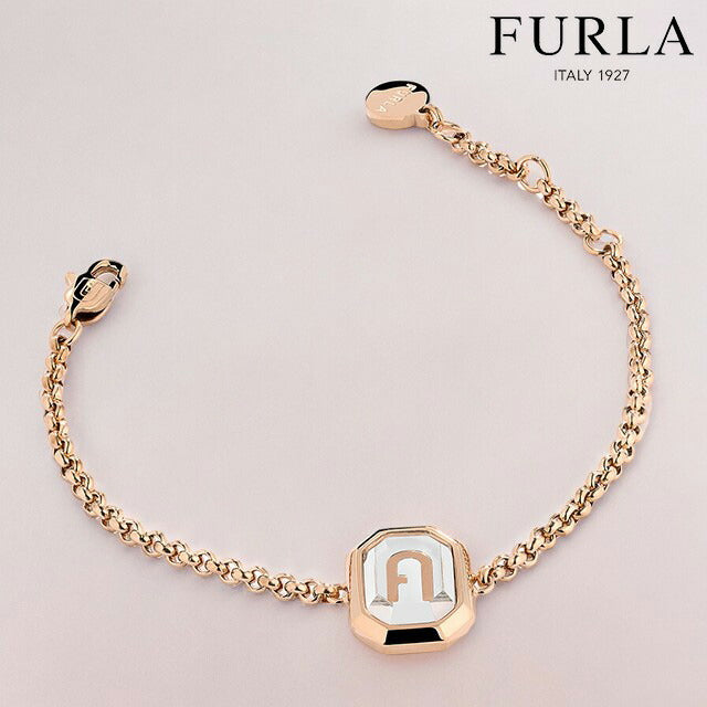 フルラ ブレスレット レディース ブランド オクタゴナル ステンレススチール FJ0312BTU ピンクゴールド アクセサリー FJ0312BTU