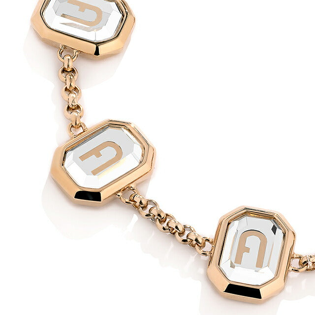 フルラ ブレスレット レディース ブランド オクタゴナル ステンレススチール FJ0315BTU ピンクゴールド アクセサリー FJ0315BTU