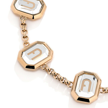 フルラ ブレスレット レディース ブランド オクタゴナル ステンレススチール FJ0315BTU ピンクゴールド アクセサリー FJ0315BTU