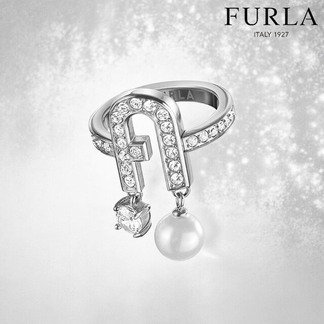 フルラ リング レディース ブランド アーチ パール リング ステンレススチール 人工真珠 FJ0505RT0 シルバー アクセサリー FJ0505RT0
