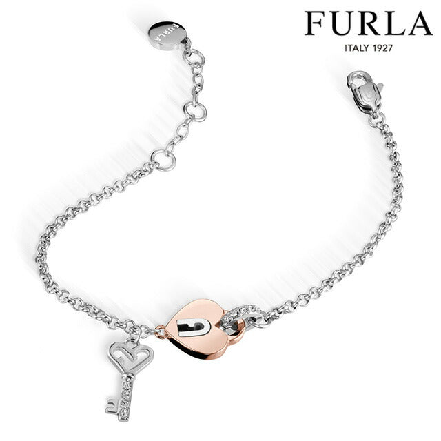 フルラ ブレスレット レディース ブランド LOVING PADLOCK BRACELET ステンレススチール FJ0805BTU FJ0805BTU