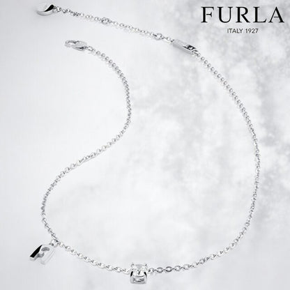 フルラ ネックレス レディース ブランド スパークリング ネックレス ステンレススチール FJ1001NTU シルバー アクセサリー FJ1001NTU
