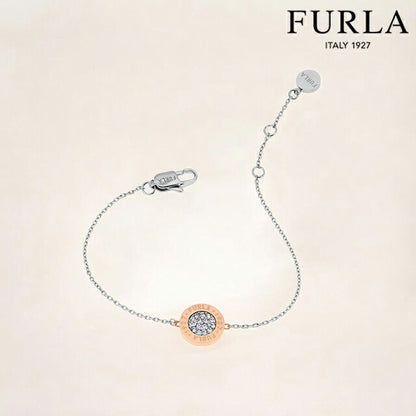 フルラ ブレスレット レディース ブランド FURLA SIGILLO ステンレススチール FJ1119BTU ピンクゴールド ジュエリー FJ1119BTU