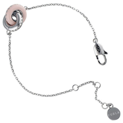 フルラ ブレスレット レディース ブランド FURLA 1927 リング 2連 FJ1194BTU シルバー ピンク アクセサリー FJ1194BTU