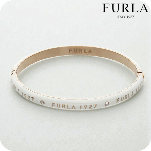 フルラ バングル レディース ブランド FURLA 1927 FJ1199BTS ホワイト ピンクゴールド アクセサリー FJ1199BTS