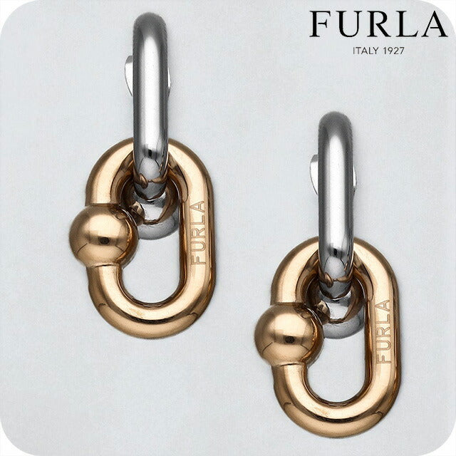フルラ ピアス レディース ブランド FURLA ミアヌヴォラ スタッド 両耳用 FJ1221ETU シルバー ピンクゴールド アクセサリー FJ1221ETU