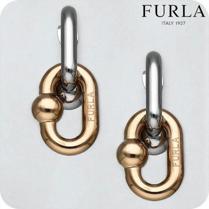 フルラ ピアス レディース ブランド FURLA ミアヌヴォラ スタッド 両耳用 FJ1221ETU シルバー ピンクゴールド アクセサリー FJ1221ETU