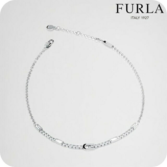 フルラ ネックレス レディース ブランド スパークリング ネックレス ステンレススチール FJ2001NTU シルバー アクセサリー FJ2001NTU