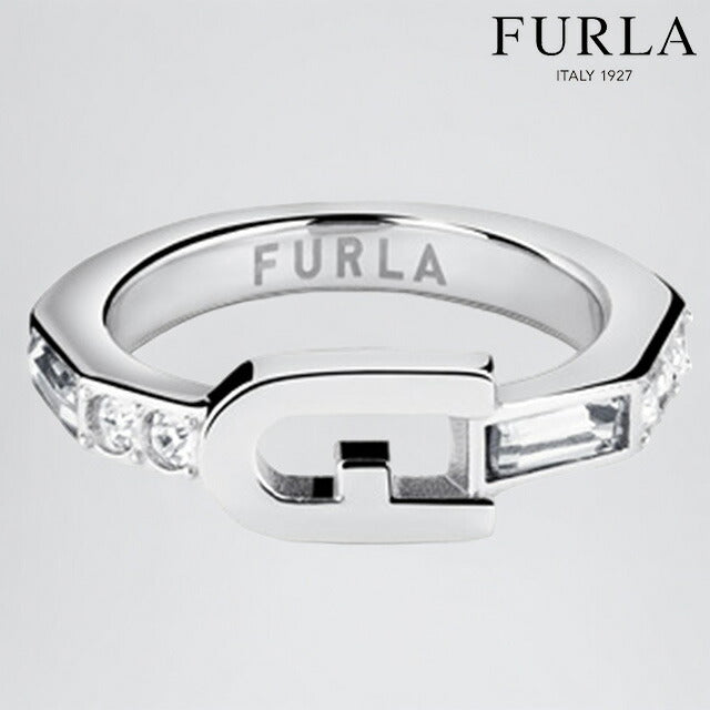 フルラ リング レディース ブランド スパークリング リング ステンレススチール FJ2013RT0 シルバー アクセサリー FJ2013RT0