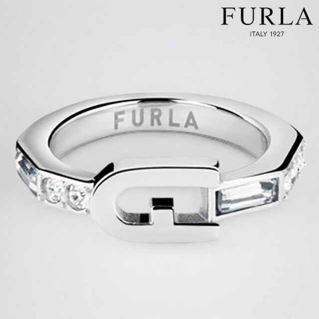 フルラ リング レディース ブランド スパークリング リング ステンレススチール FJ2013RT2 シルバー アクセサリー FJ2013RT2