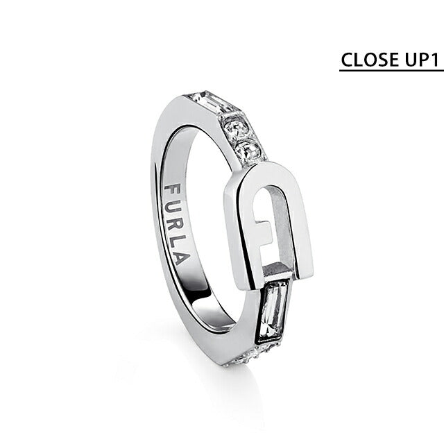 フルラ リング レディース ブランド スパークリング リング ステンレススチール FJ2013RT2 シルバー アクセサリー FJ2013RT2
