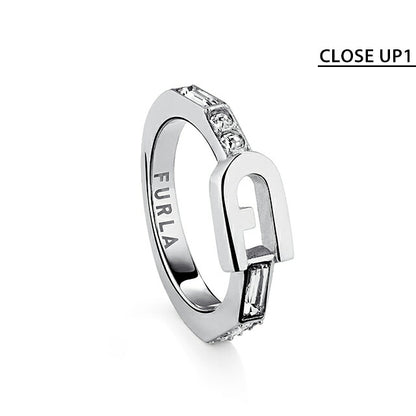 フルラ リング レディース ブランド スパークリング リング ステンレススチール FJ2013RT2 シルバー アクセサリー FJ2013RT2