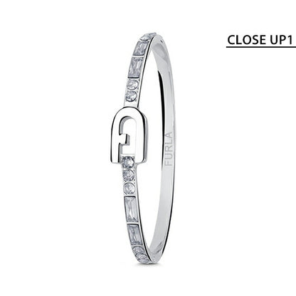 フルラ バングル レディース ブランド スパークリング バングル ステンレススチール FJ2021BTS シルバー アクセサリー FJ2021BTS