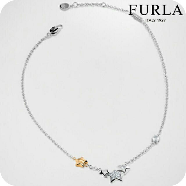 フルラ ネックレス レディース ブランド スターズ ネックレス ステンレススチール 星 FJ6001NTU シルバー ピンクゴールド アクセサリー FJ6001NTU