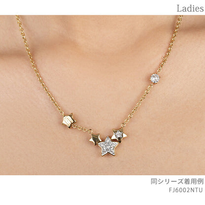 フルラ ネックレス レディース ブランド スターズ ネックレス ステンレススチール(イエローゴールドPVD) 星 FJ6002NTU FJ6002NTU