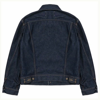 メゾンマルジェラ MAISON MARGIELA S67AM0062 S30854 470 46 デニムジャケット Ｇジャン 4ステッチ サイズ46 インディゴ メンズ FJMG00016M