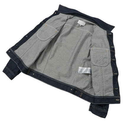 メゾンマルジェラ MAISON MARGIELA S67AM0062 S30854 470 46 デニムジャケット Ｇジャン 4ステッチ サイズ46 インディゴ メンズ FJMG00016M