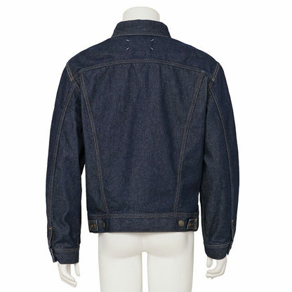 メゾンマルジェラ MAISON MARGIELA S67AM0062 S30854 470 50 デニムジャケット Ｇジャン 4ステッチ サイズ50 インディゴ メンズ FJMG00018M