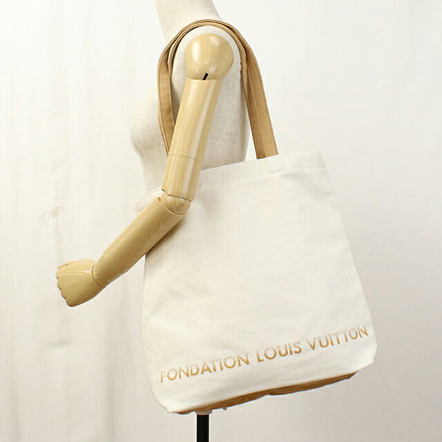 ルイヴィトン トートバッグ レディース ブランド LOUIS VUITTON CANVAS ZIPPER BAG 2000000020358 ホワイト FLV0000020358011