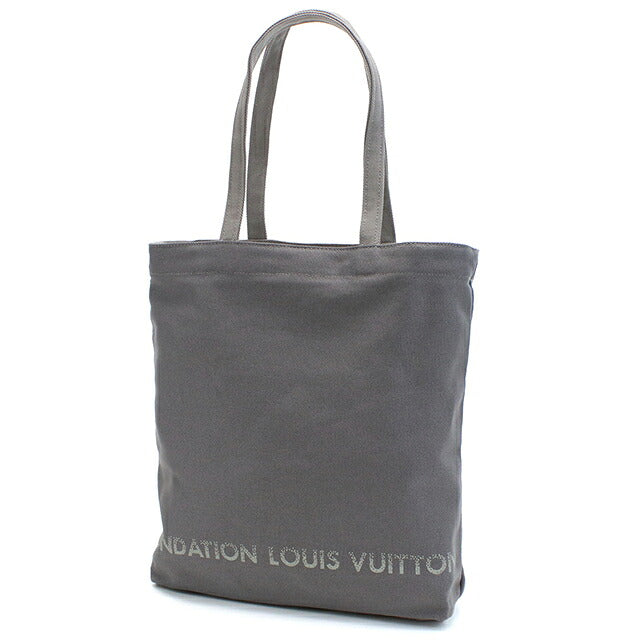ルイヴィトン トートバッグ レディース ブランド LOUIS VUITTON CANVAS ZIPPER BAG 2000000020372 グレー FLV0000020372011