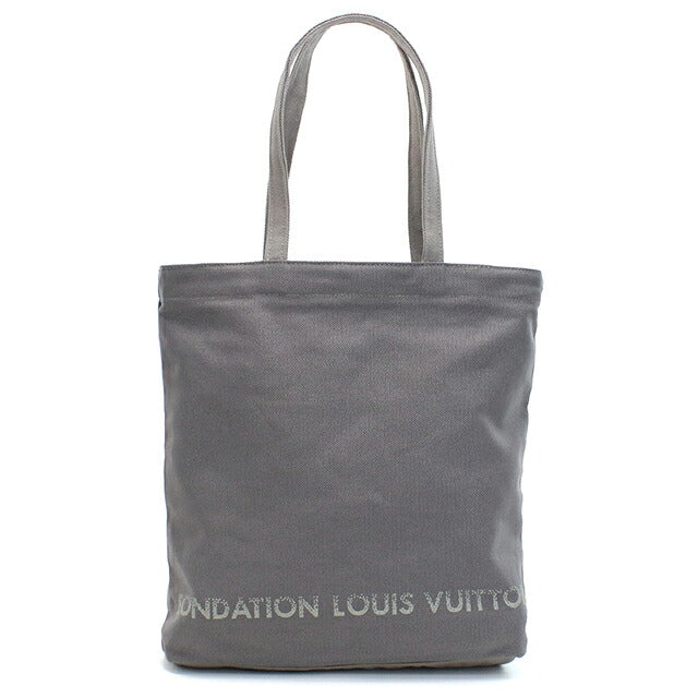 ルイヴィトン トートバッグ レディース ブランド LOUIS VUITTON CANVAS ZIPPER BAG 2000000020372 グレー FLV0000020372011