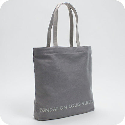 ルイヴィトン トートバッグ レディース ブランド LOUIS VUITTON CANVAS ZIPPER BAG 2000000020372 グレー FLV0000020372011