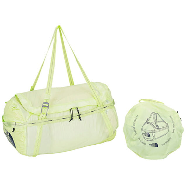 ザ・ノースフェイス ボストンバッグ メンズ レディース ブランド THE NORTH FACE FLYWEIGHT DUFFEL イエロー FLYWEIGHTDUFFEL-IJR