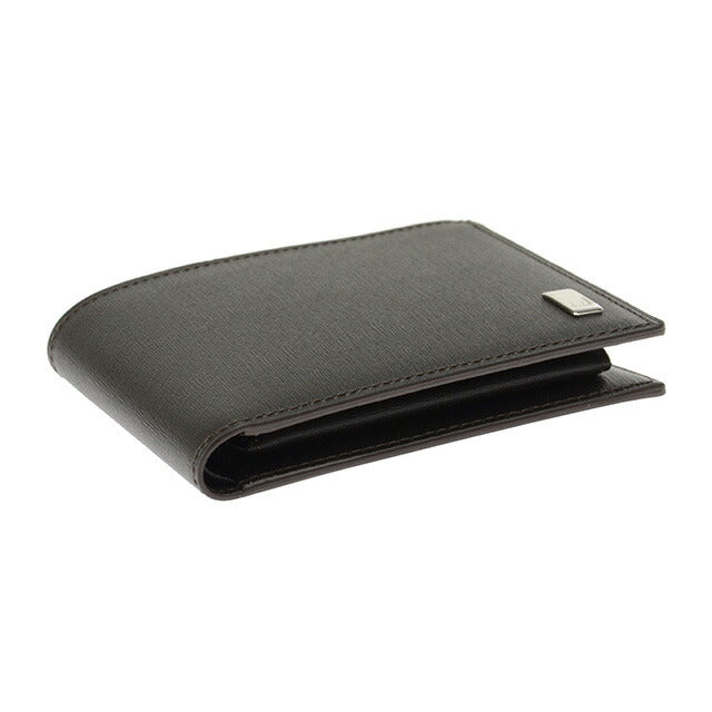 ダンヒル 二つ折り財布 メンズ ブランド dunhill FP3070E BLK ブラック FP3070E-BLK