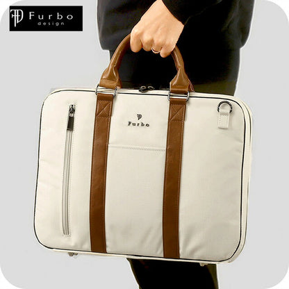フルボ ビジネスバッグ メンズ レディース ブランド Furbo ヴェルソ ビジネスカバン ブリーフケース リクルートバッグ FRB026 バッグ FRB026-WH-CA