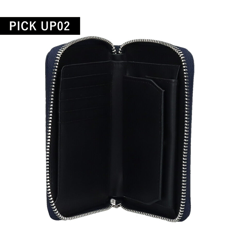 フルボ 二つ折り財布 メンズ レディース ブランド Furbo 革 レザーウォレット 小銭入れあり FRB151 ネイビー 財布 FRB151-NV