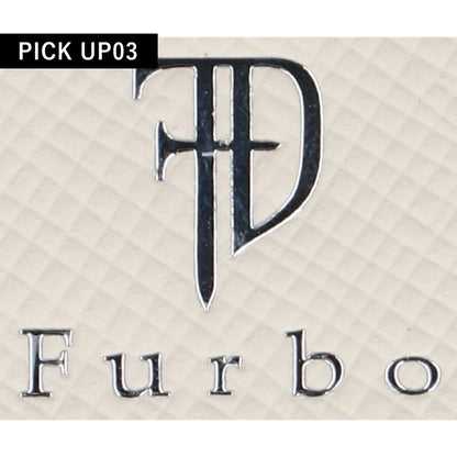フルボ 二つ折り財布 メンズ レディース ブランド Furbo 革 レザーウォレット 小銭入れあり FRB151 ホワイト 財布 FRB151-WH
