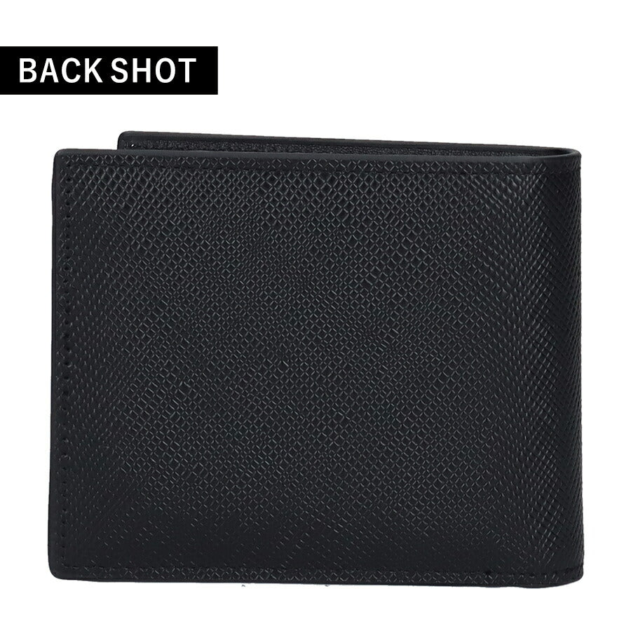 フルボ 二つ折り財布 メンズ レディース ブランド Furbo 革 レザーウォレット 小銭入れあり FRB152 ブラック 財布 FRB152-BK