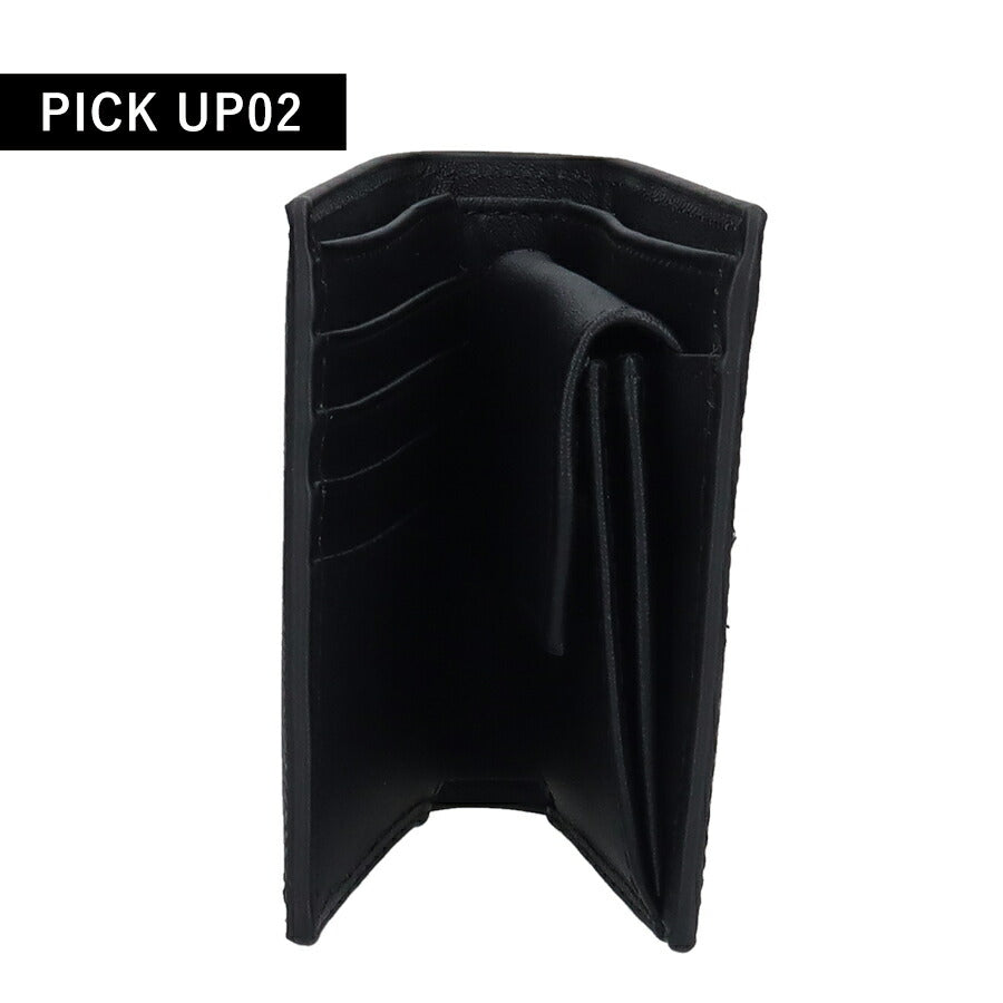 フルボ 二つ折り財布 メンズ レディース ブランド Furbo 革 レザーウォレット 小銭入れあり FRB152 ブラック 財布 FRB152-BK