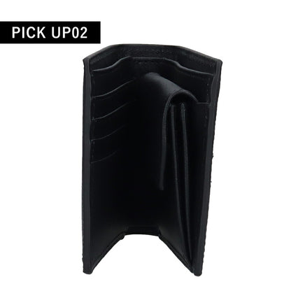 フルボ 二つ折り財布 メンズ レディース ブランド Furbo 革 レザーウォレット 小銭入れあり FRB152 ブラック 財布 FRB152-BK