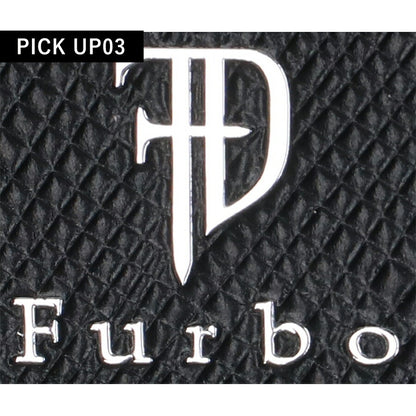 フルボ 二つ折り財布 メンズ レディース ブランド Furbo 革 レザーウォレット 小銭入れあり FRB152 ブラック 財布 FRB152-BK