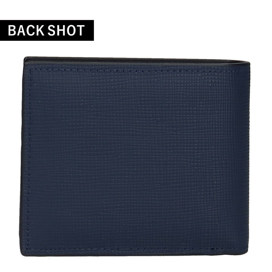 フルボ 二つ折り財布 メンズ レディース ブランド Furbo 革 レザーウォレット 小銭入れあり FRB152 ネイビー 財布 FRB152-NV