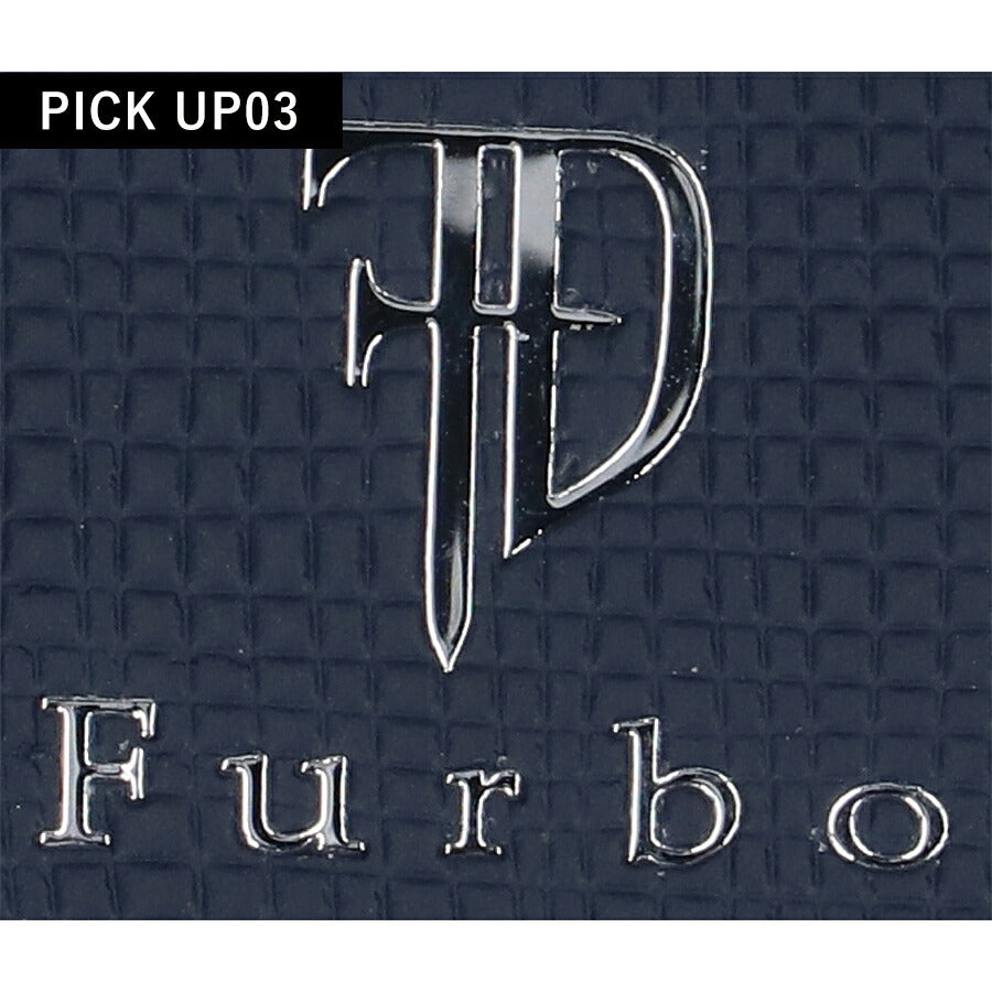 フルボ 二つ折り財布 メンズ レディース ブランド Furbo 革 レザーウォレット 小銭入れあり FRB152 ネイビー 財布 FRB152-NV
