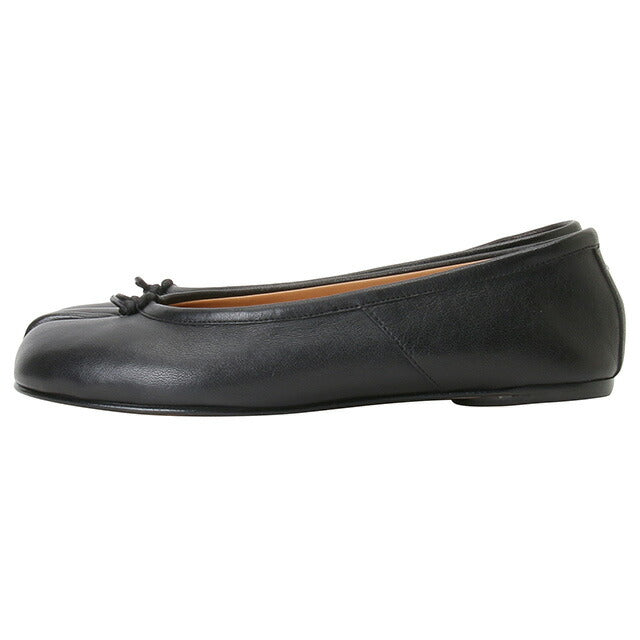 メゾンマルジェラ MAISON MARGIELA S58WZ0042 P3753 T8013 35.5 タビ バレエシューズ 足袋 フラットシューズ 日本サイズ22.5cm ブラック FSMG00012L